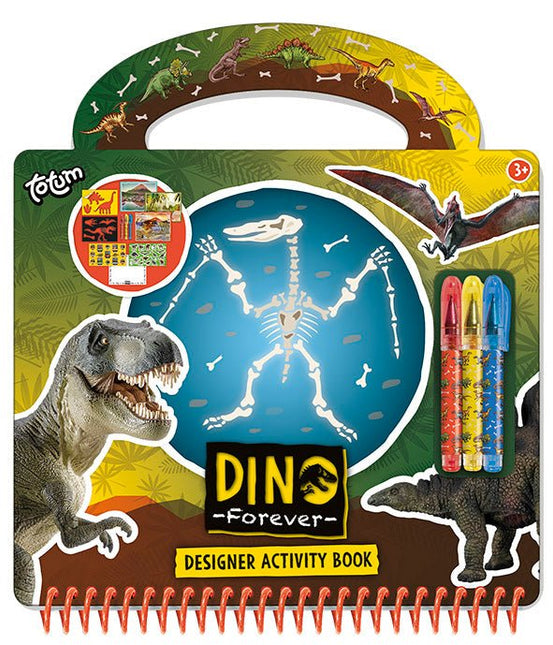 Dino Knutsel Boek 3 delig - Partywinkel - 8714274075115