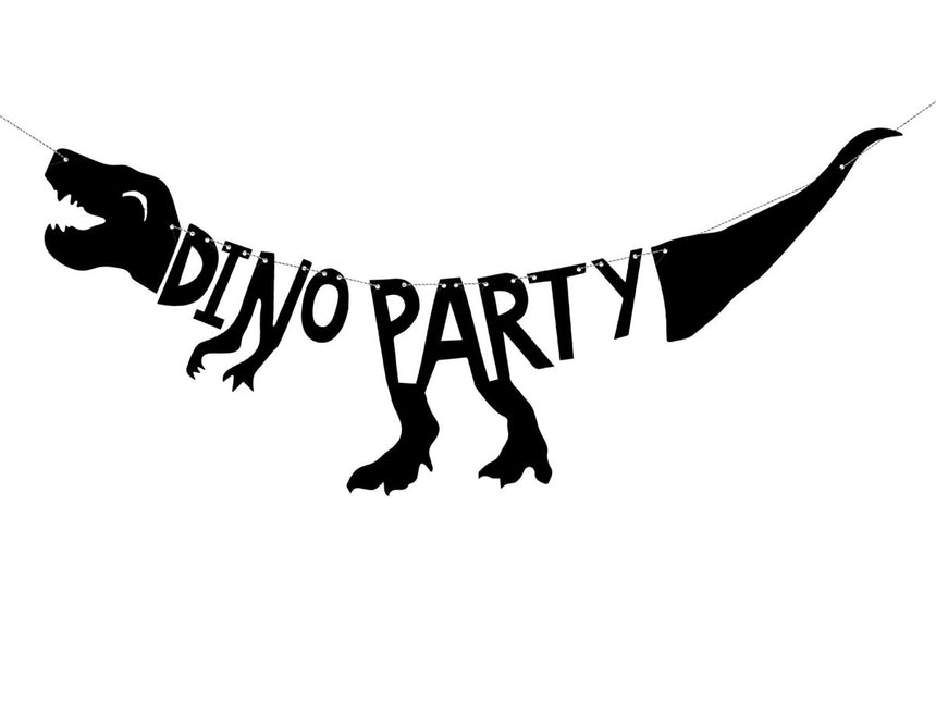 Dino Party Letterslinger 90cm van Partydeco koop je bij Partywinkel