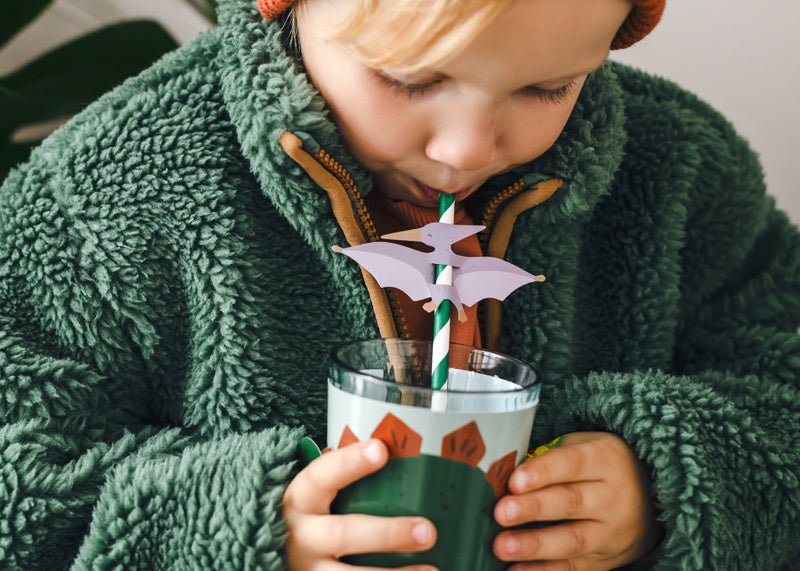 Dinosaurus Bekerhulzen 29,5cm 6st van Partydeco koop je bij Partywinkel