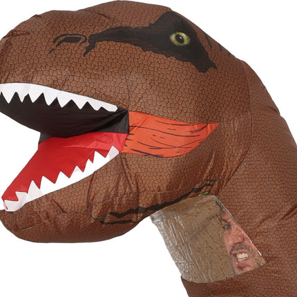 Dinosaurus Pak Bruin Opblaasbaar - Partywinkel - 8434077867525