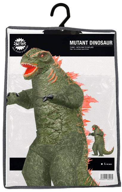 Dinosaurus Pak Groen Opblaasbaar - Partywinkel - 8434077862230