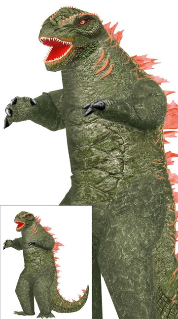 Dinosaurus Pak Groen Opblaasbaar - Partywinkel - 8434077862230