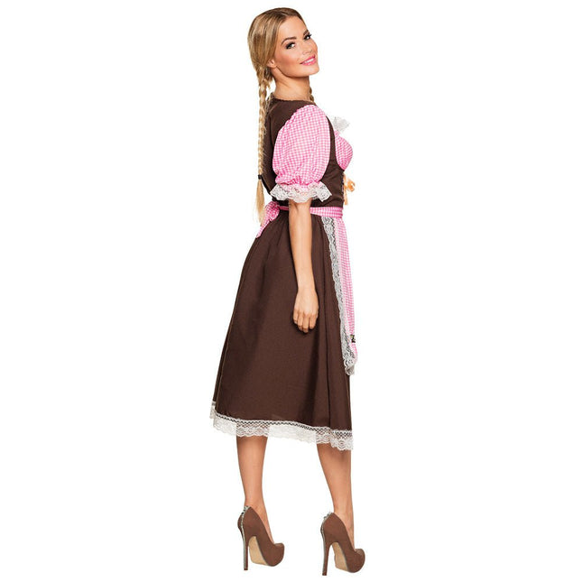 Dirndl Jurk Oktoberfest Lang van Boland koop je bij Partywinkel