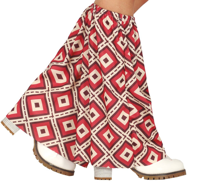 Disco 70S Beenwarmers Ruiten 2st - Partywinkel - 8434077271476