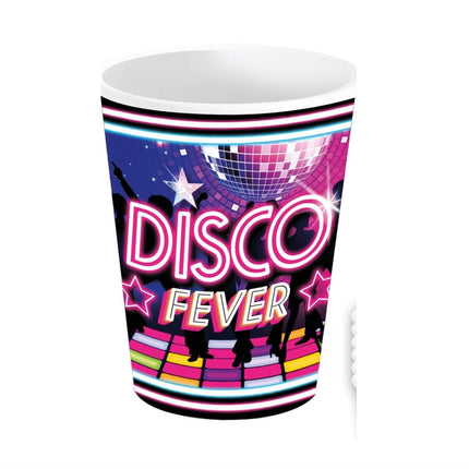 Disco 70S Bekers 240ml 6st van Fiestas Guirca koop je bij Partywinkel