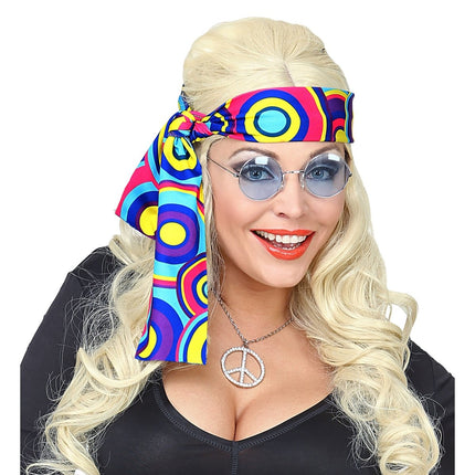 Disco 70S Hoofdband Blauw van Widmann koop je bij Partywinkel