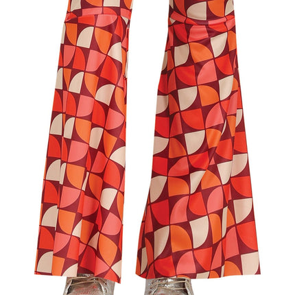 Disco 70S Jumpsuit Dames Retro van Fiestas Guirca koop je bij Partywinkel