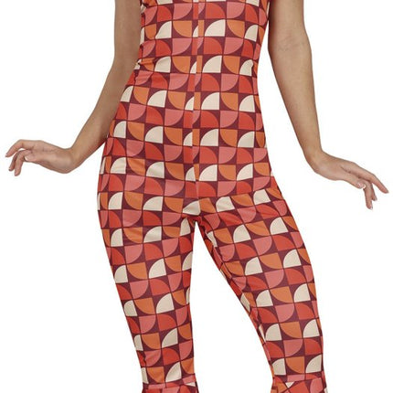 Disco 70S Jumpsuit Dames Retro van Fiestas Guirca koop je bij Partywinkel