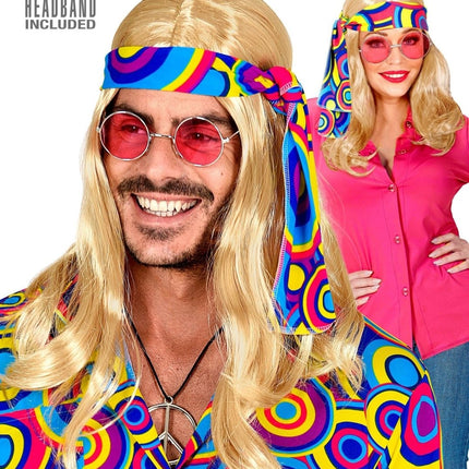 Disco 70S Pruik Blond van Widmann koop je bij Partywinkel