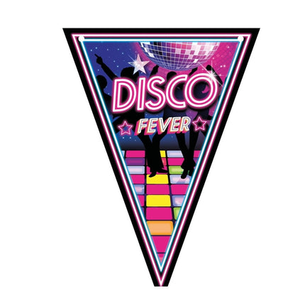 Disco 70S Slinger Wimpel 3m van Fiestas Guirca koop je bij Partywinkel