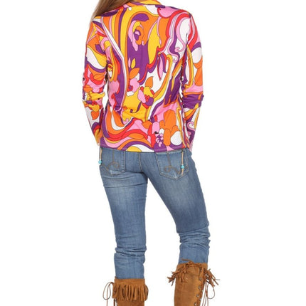 Disco Blouse Dames van Wilbers & Wilbers koop je bij Partywinkel