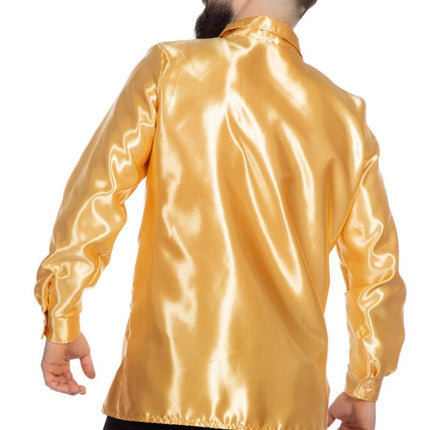 Disco Blouse Ruches Goud van Wilbers & Wilbers koop je bij Partywinkel
