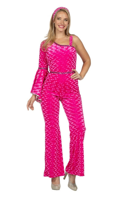 Disco Pak Roze Dames 2 delig van Wilbers & Wilbers koop je bij Partywinkel