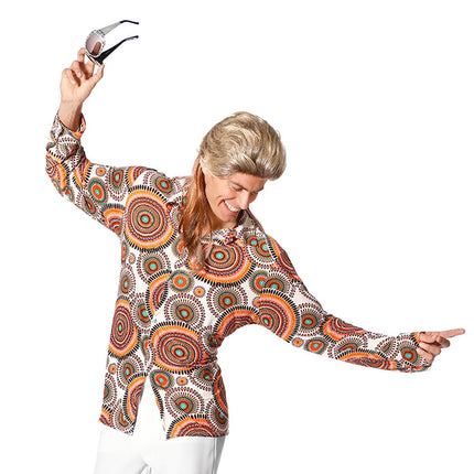 Disco Shirt Jaren 70 van Wilbers & Wilbers koop je bij Partywinkel