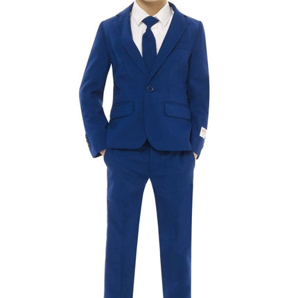 Donkerblauw Pak Jongen OppoSuits van OppoSuits koop je bij Partywinkel