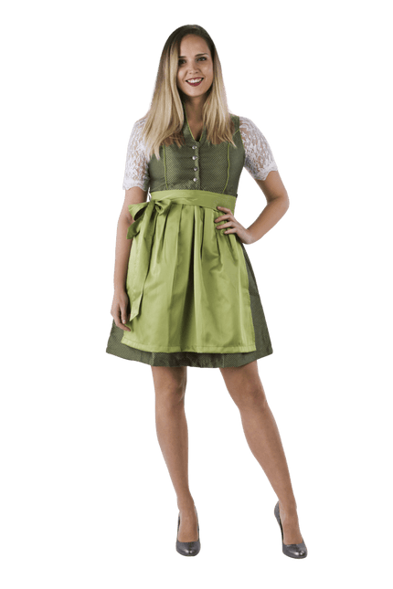 Donkergroene Dirndl Jurk Oktoberfest Dames 2 Delig van Haus Huberts koop je bij Partywinkel