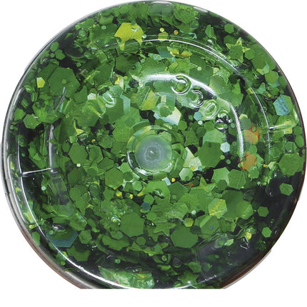 Donkergroene Glitter Gel 20g van Fiestas Guirca koop je bij Partywinkel