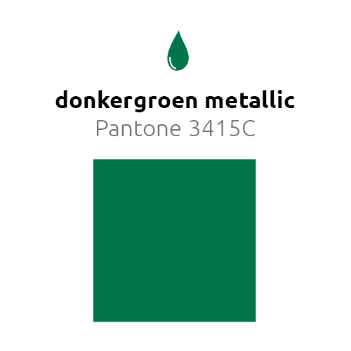 Donkergroene Reuze Ballon Metallic 60cm van Balloonia koop je bij Partywinkel