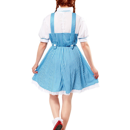 Costume Dorothy Donna Blu Bianco