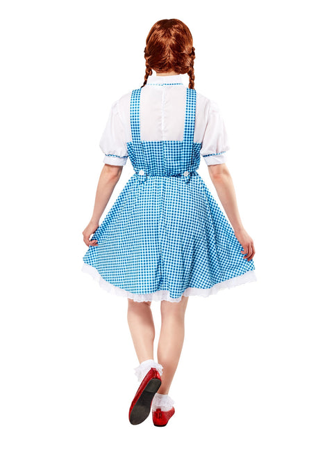 Costume Dorothy Donna Blu Bianco