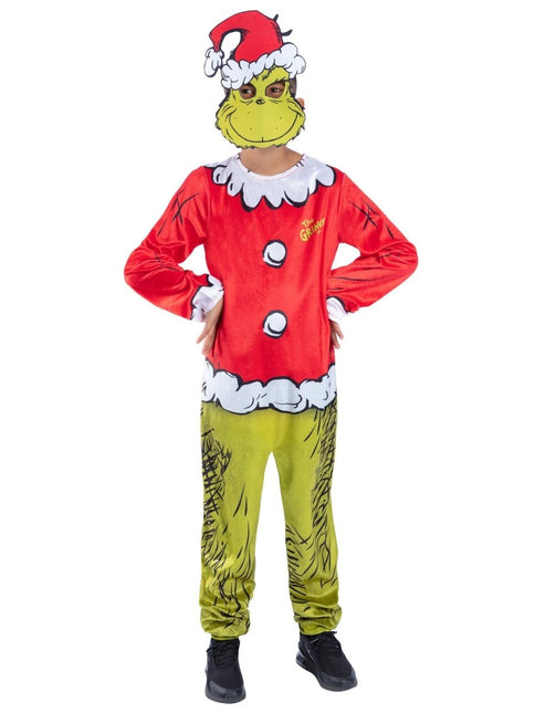 Dr. Seuss The Grinch Santa Kostuum Kind van Smiffys koop je bij Partywinkel