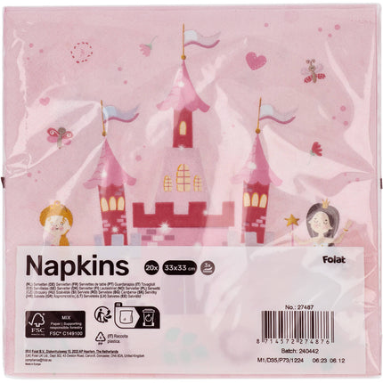 Tovaglioli Principesse 250ml 20pz