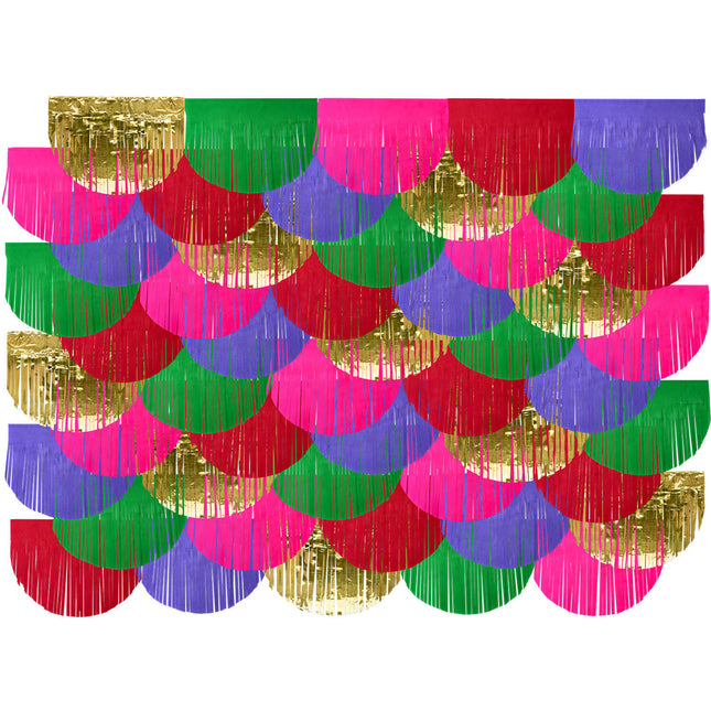 Decorazione murale colorata 2m