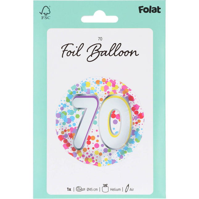 18in/45cm 70 Arcobaleno