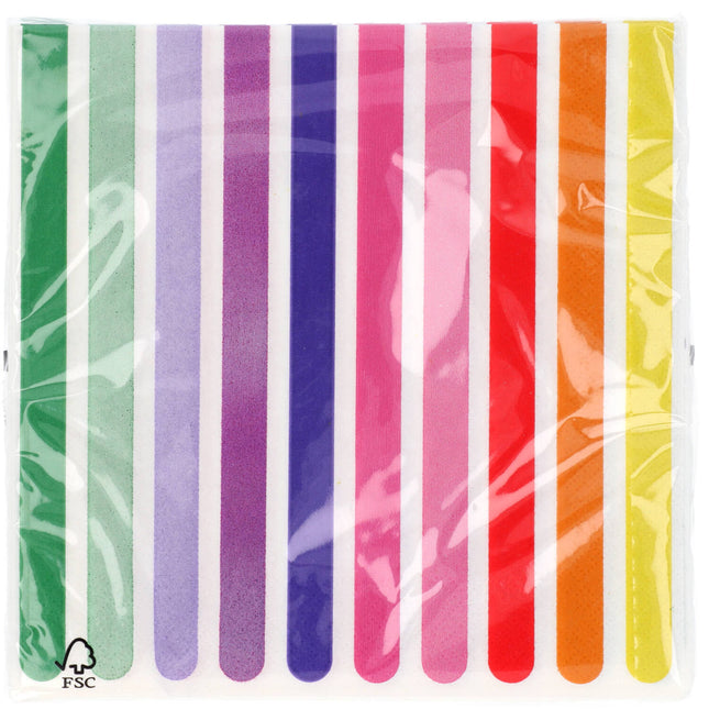 Tovaglioli Stripetastic 33x33cm /20