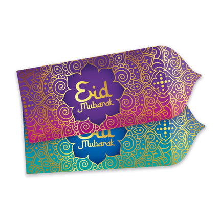 Eid Mubarak Cadeaukaartjes 17,5cm 4st van WeFiesta koop je bij Partywinkel