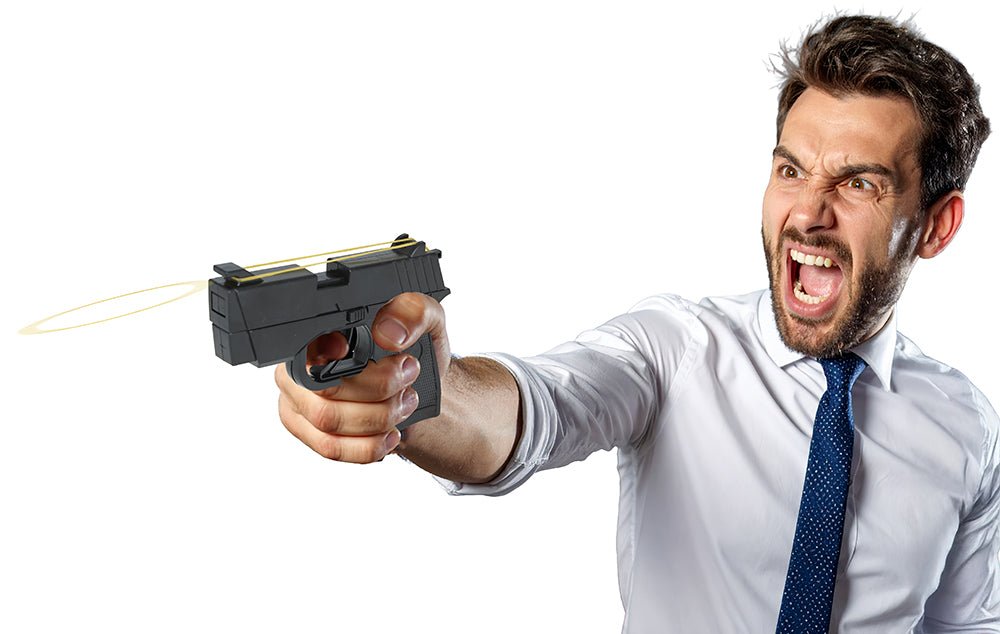 Elastiekpistool 17 cm van Fiestas Guirca koop je bij Partywinkel