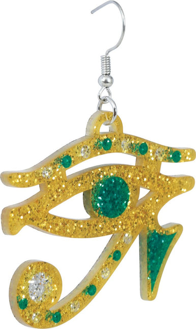 Eye of horus earrings van Fiestas Guirca koop je bij Partywinkel