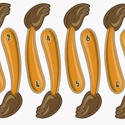 Ezeltje - Prik Spel 48,3cm 8 delig van Unique koop je bij Partywinkel