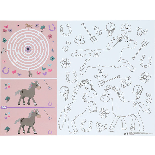Tovagliette a forma di cavallo 40 cm 6 pezzi