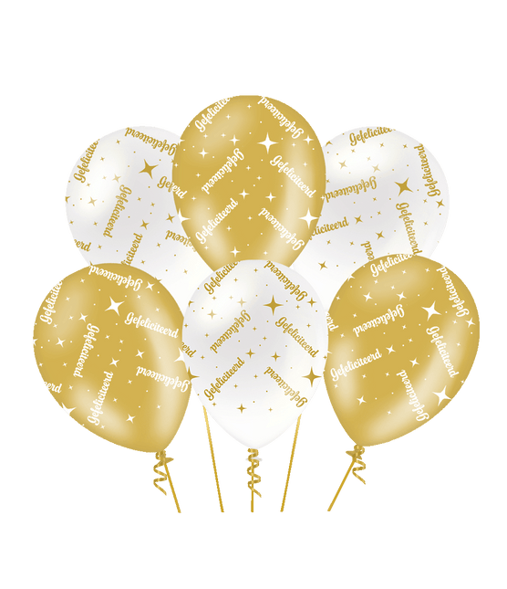 Fancy party ballonnen - Gefeliciteerd van Paper Dreams koop je bij Partywinkel