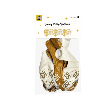 Fancy party latex ballonnen - 25 van Paper Dreams koop je bij Partywinkel