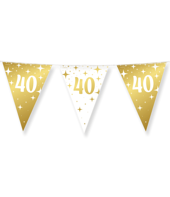 Fancy party Vlaggenlijn folie - 40 van Paper Dreams koop je bij Partywinkel