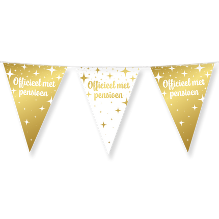 Fancy party Linea di bandiera in carta stagnola - Pensione