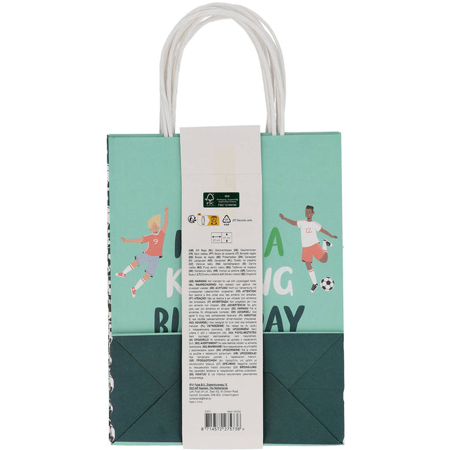 Borse da calcio 27cm 6pz