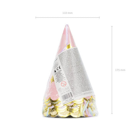 Feesthoedjes Sterren Meerkleurig 14,5cm 6st van Partydeco koop je bij Partywinkel