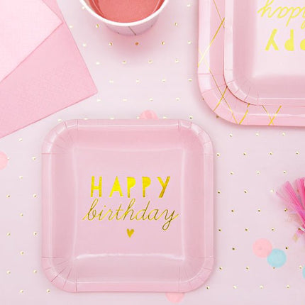 Feesttoeters Lichtroze 6st van Partydeco koop je bij Partywinkel