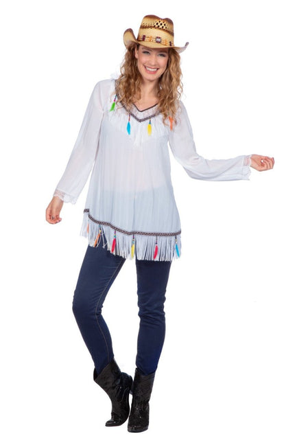 Festival Blouse Dames van Wilbers & Wilbers koop je bij Partywinkel