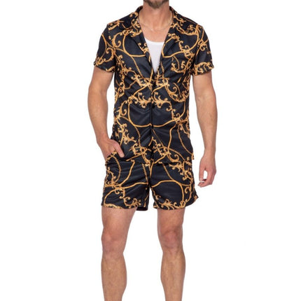 Festival Outfit Goud Zwart van Wilbers & Wilbers koop je bij Partywinkel