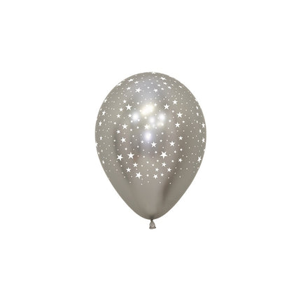 Palloncini Stelle Reflex Mix 12cm 50pz
