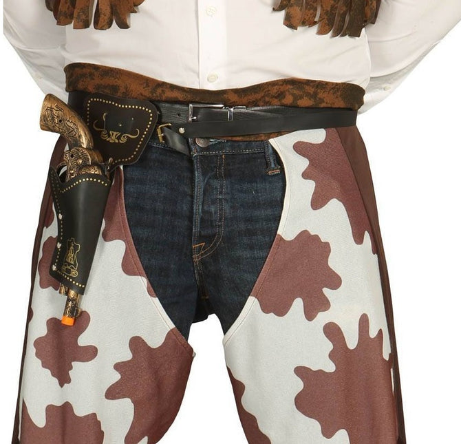 Pistola finta Revolver Cowboy con fondina 29 cm