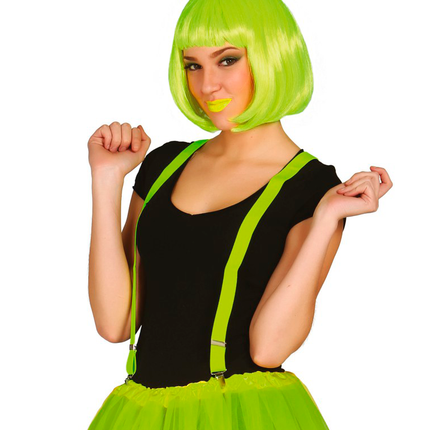 Bretelle verde lime 70 cm