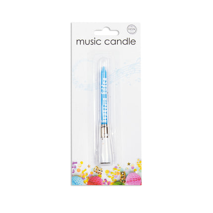 Candela con musica 7,8 cm