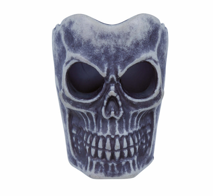 Candela Teschio Decorazione da tavolo Halloween 6 cm