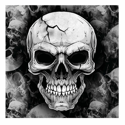 Tovaglioli Halloween Scheletro 33cm