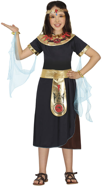 Costume da Cleopatra Ragazza Nera